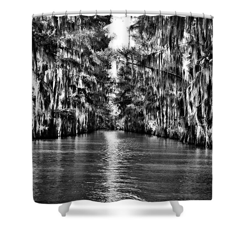 Bayou Shower Curtain featuring the photograph Government Ditch 2 by Lana Trussell