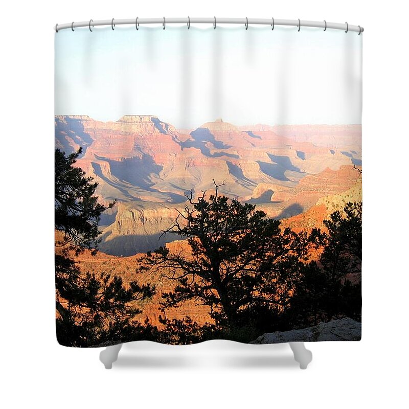 Grand Canyon 79 Shower Curtain featuring the photograph Grand Canyon 79 by Will Borden