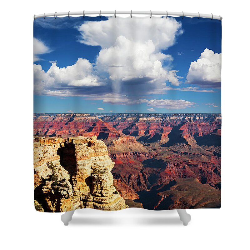 Scenics Shower Curtain featuring the photograph Grand Canyons by Lucynakoch