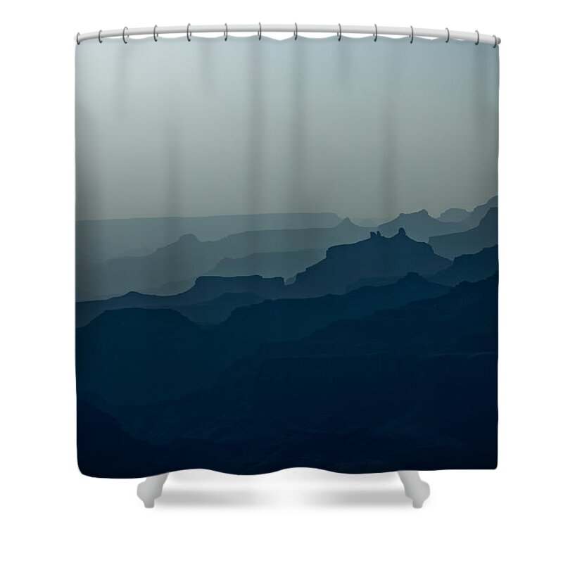 Grand Canyon Shower Curtain featuring the photograph Great Crevice by Joel Loftus