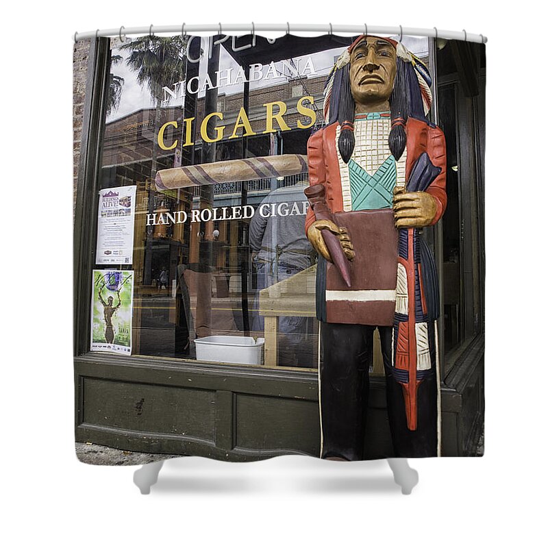 Cigar Shower Curtain featuring the photograph Hand Rolled Cigars by Fran Gallogly