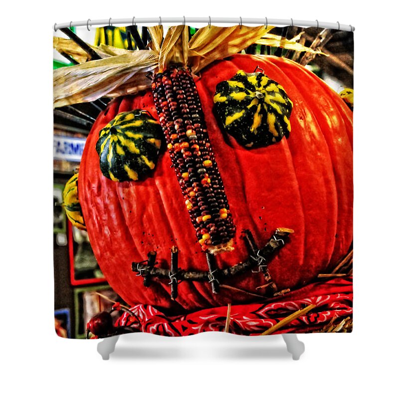 Halloween Shower Curtain featuring the photograph Happy Halloween by Mike Martin
