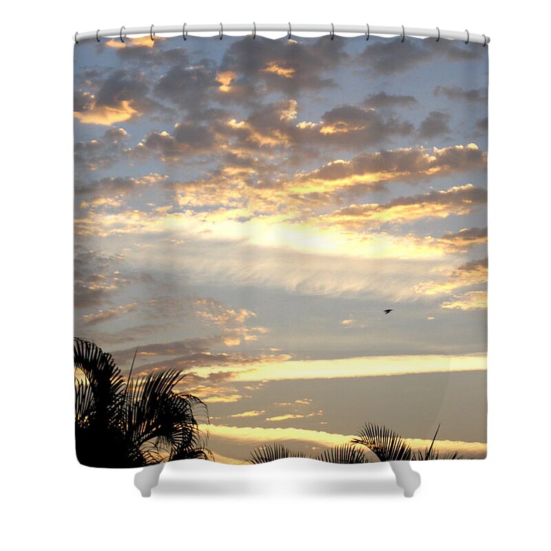 Morning Shower Curtain featuring the photograph Have a Wonderful Day by Oksana Semenchenko