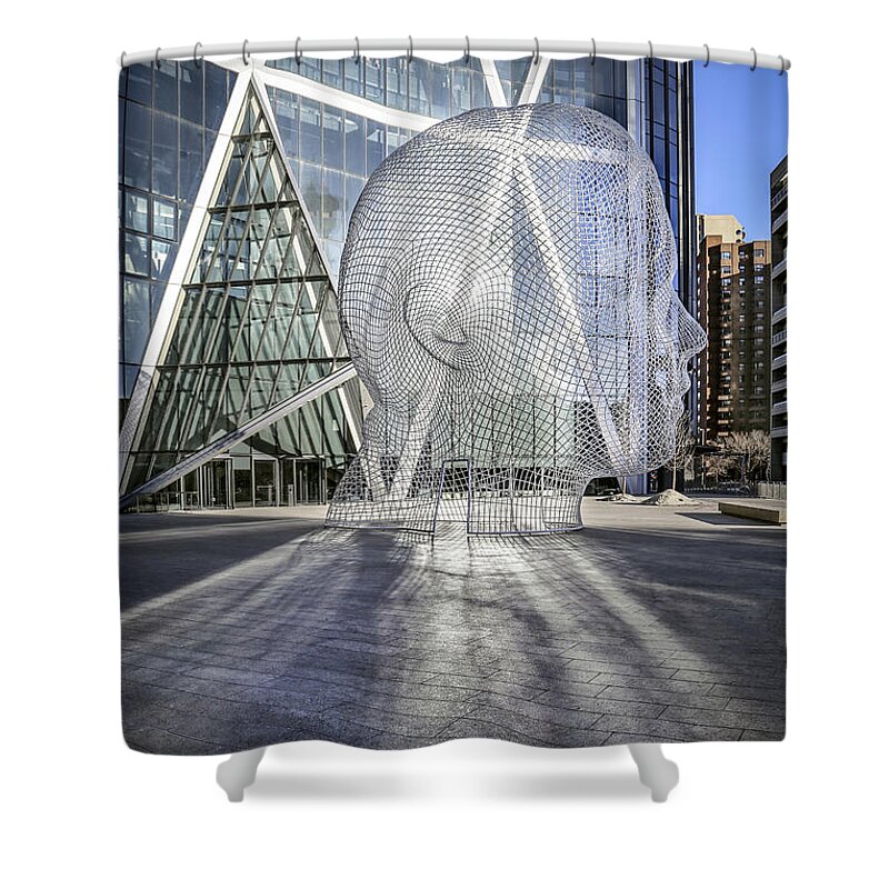 Head Shower Curtain featuring the photograph Head Turner by Evelina Kremsdorf