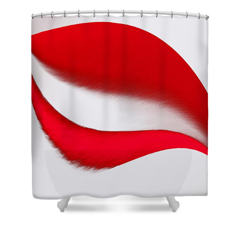 Hello Shower Curtain featuring the digital art Hello by Kellice Swaggerty