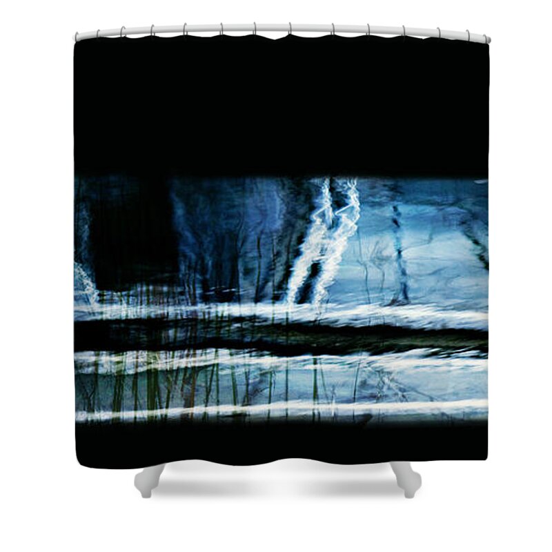 Boat Shower Curtain featuring the photograph Her Watery Grave by Theresa Tahara