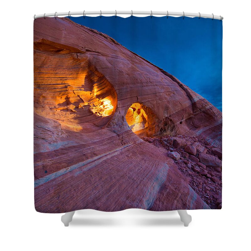 Sand Stone Shower Curtains