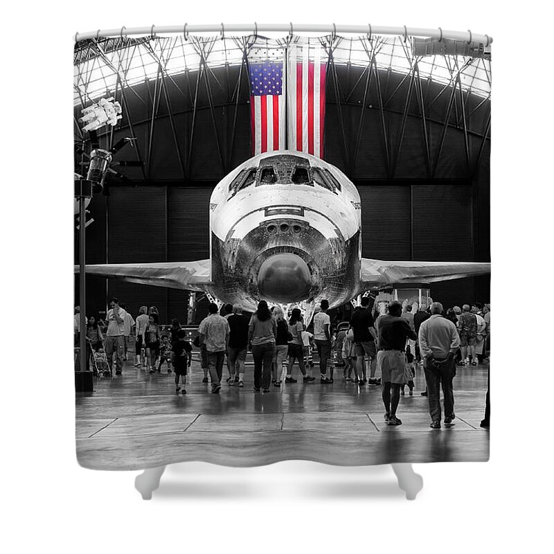 Airplanes Shower Curtain featuring the photograph Home at Last by Jim Thompson