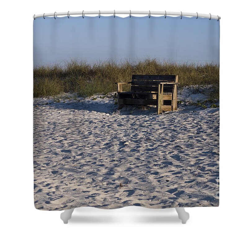 Honeymoon Island Beach Shower Curtain featuring the photograph Honeymoon Island Beach by John Greco