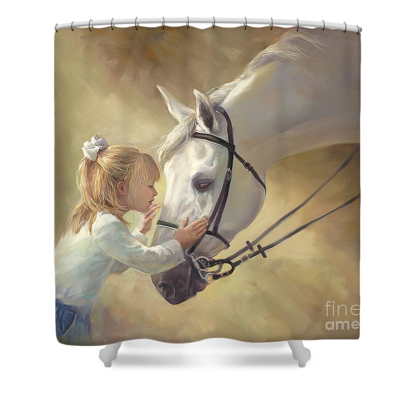 School Child Paintings Shower Curtains
