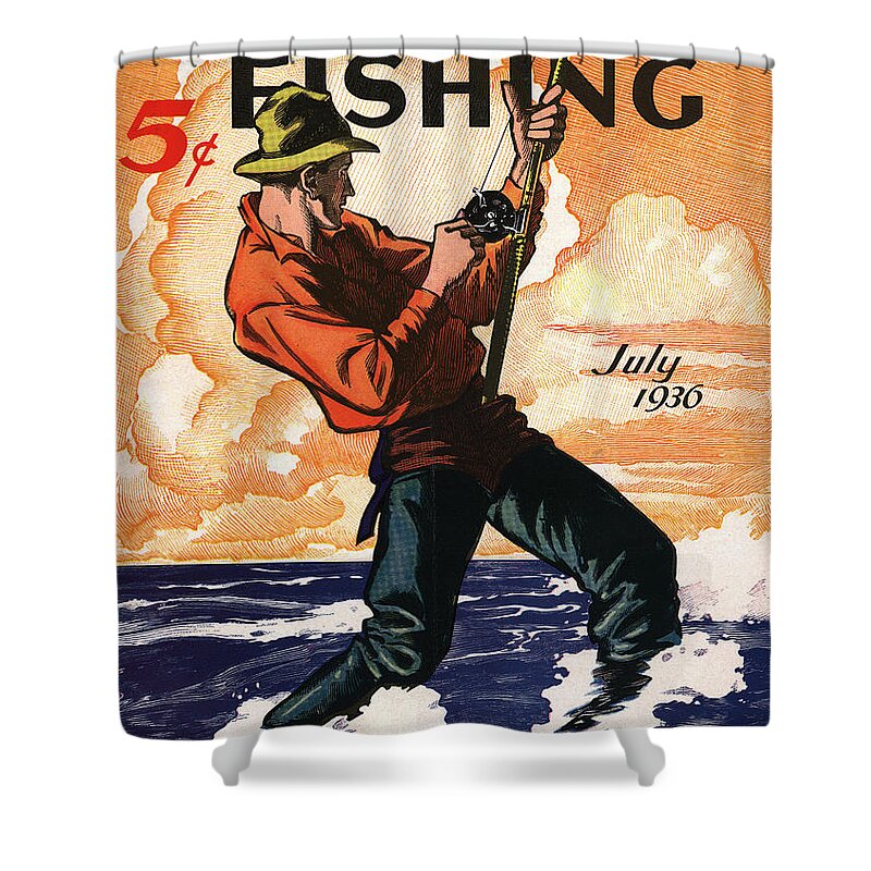 Hunting and Fishing Shower Curtain