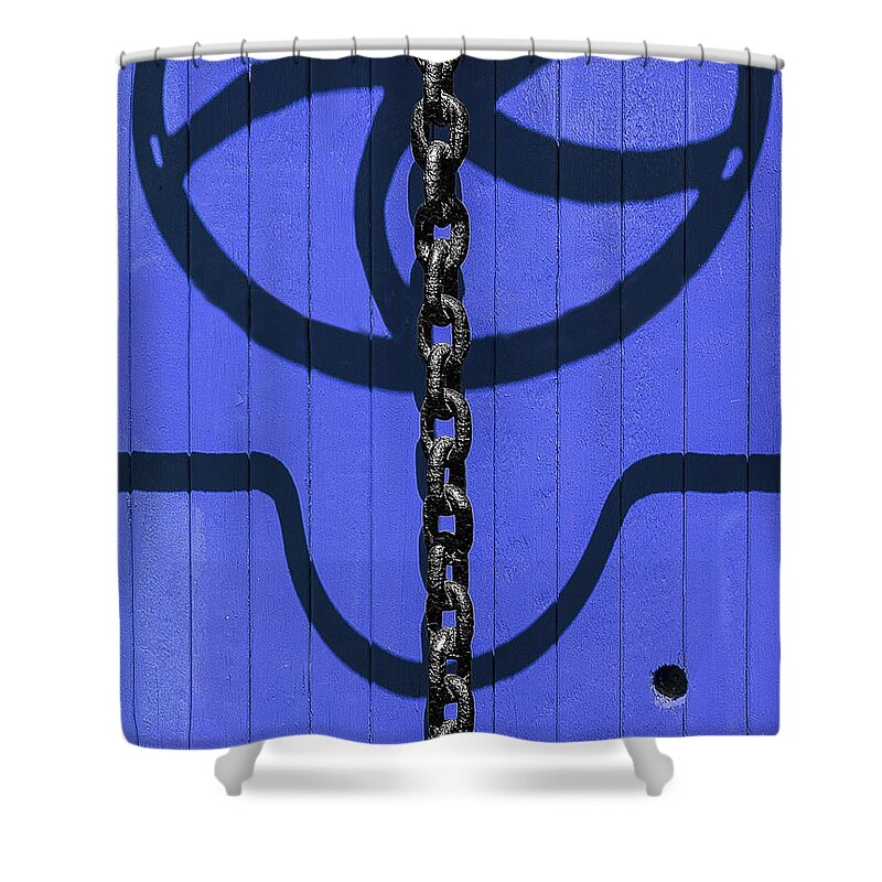 Photography Shower Curtain featuring the photograph I Think It's a Hoist by Paul Wear