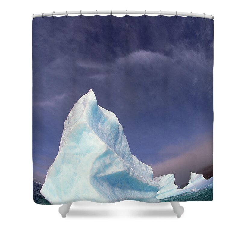 00260470 Shower Curtain featuring the photograph Iceberg Adrift Near South Orkney by Colin Monteath