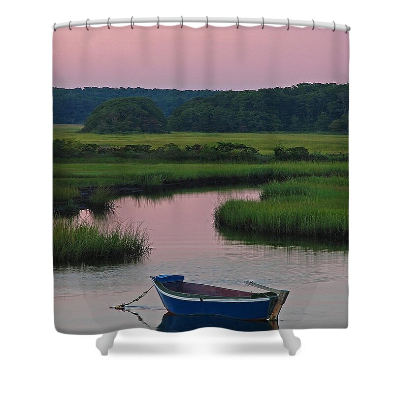 Solitude Shower Curtain featuring the photograph Idyllic Cape Cod by Juergen Roth