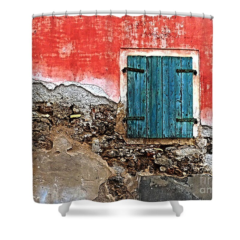 Corfu Island Shower Curtain featuring the photograph In Search of Lost Time by Binka Kirova
