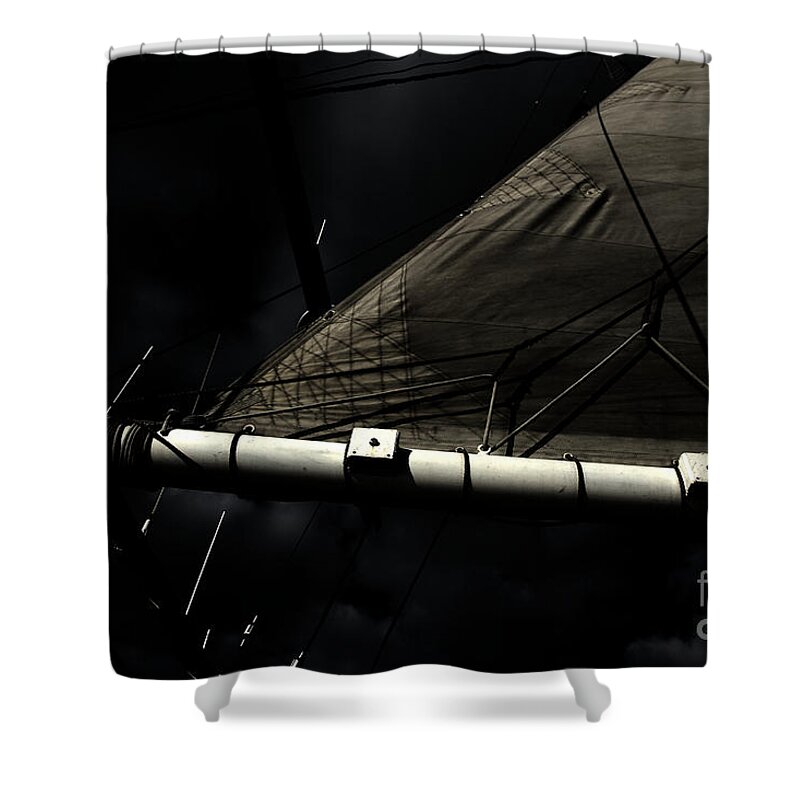 Night Shower Curtain featuring the photograph Incredible night by Four Hands Art