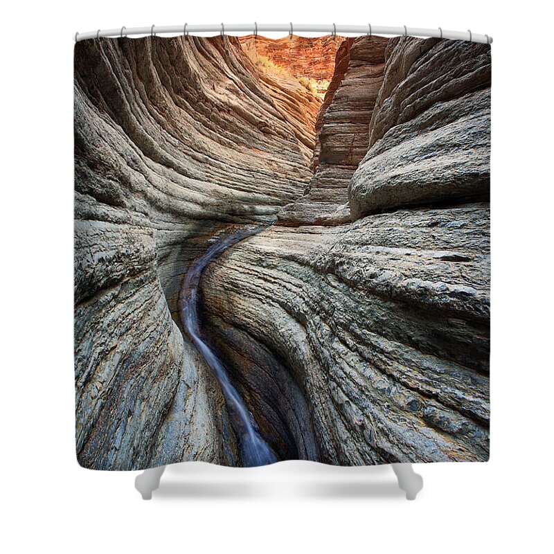 America Shower Curtain featuring the photograph Inner Sanctum by Inge Johnsson