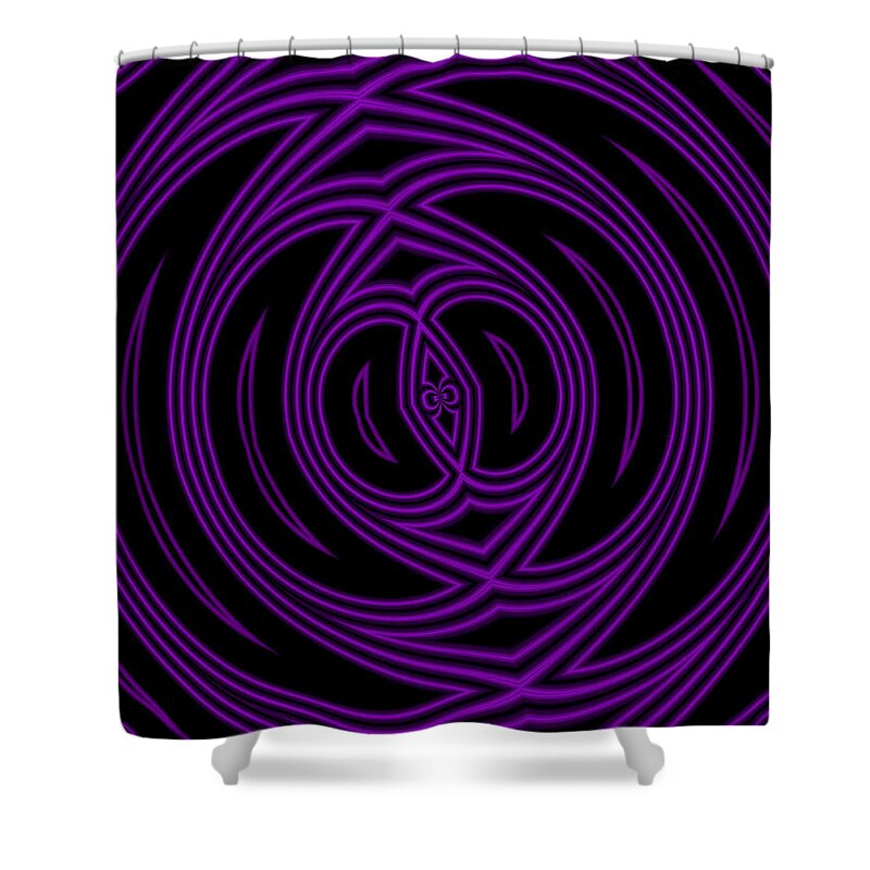 Abstract Shower Curtain featuring the photograph Interwoven by Robyn King