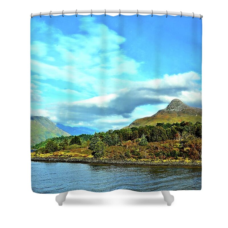 Tranquility Shower Curtain featuring the photograph Isle Of Glencoe by Adrian R Walmsley