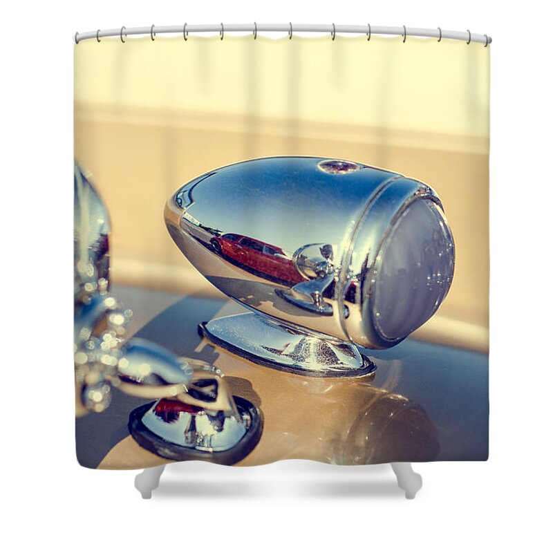 Design Shower Curtain featuring the photograph Jaguar by Spikey Mouse Photography