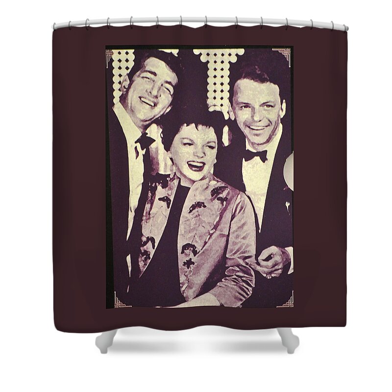 Hollywood Shower Curtain featuring the photograph Judy Garland And Friends by Jay Milo
