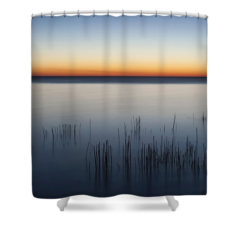 Dawn Shower Curtain featuring the photograph Just Before Dawn by Scott Norris