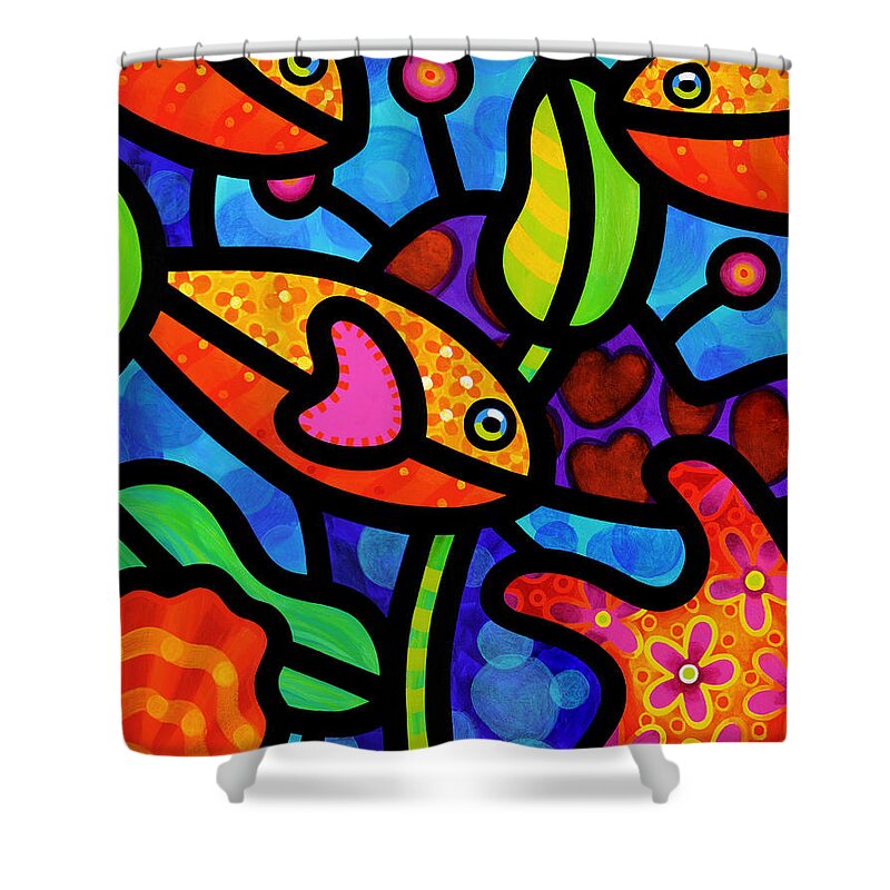 Coral Reef Shower Curtains