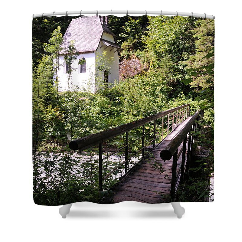 Forest Shower Curtain featuring the photograph Kapelle St Johann und Paul by Jeremy Voisey