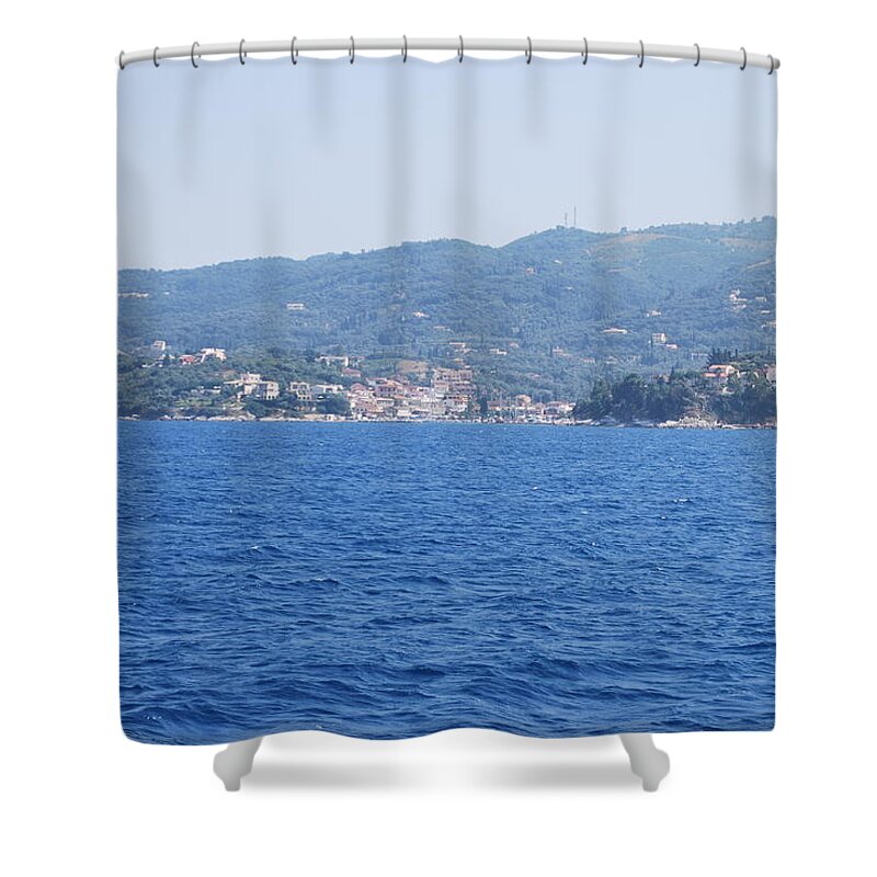 Kasiopi Shower Curtain featuring the photograph Kasiopi 2 by George Katechis