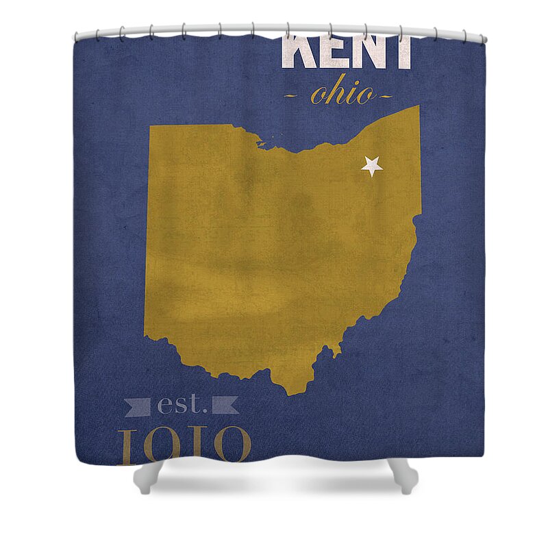 Kent State University Shower Curtains