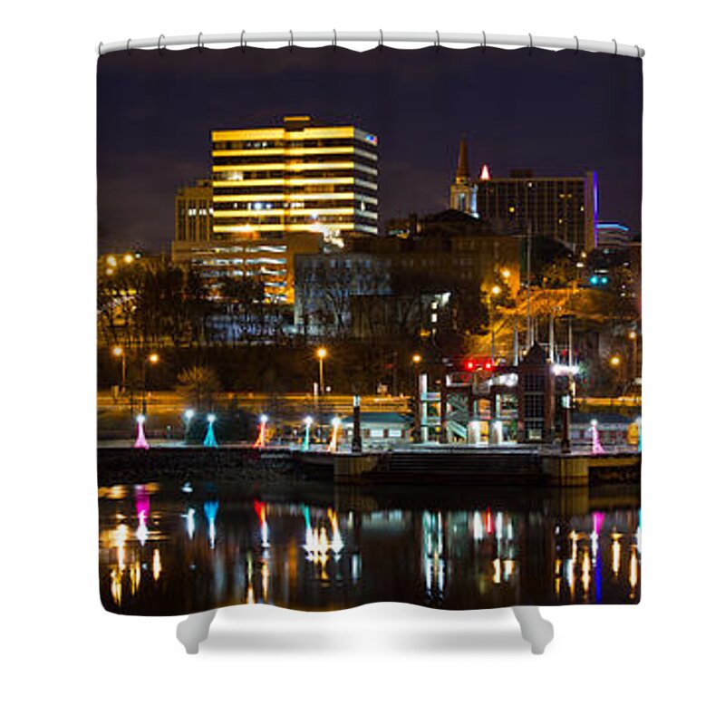 Knoxville Shower Curtain featuring the photograph Knoxville Waterfront by Douglas Stucky