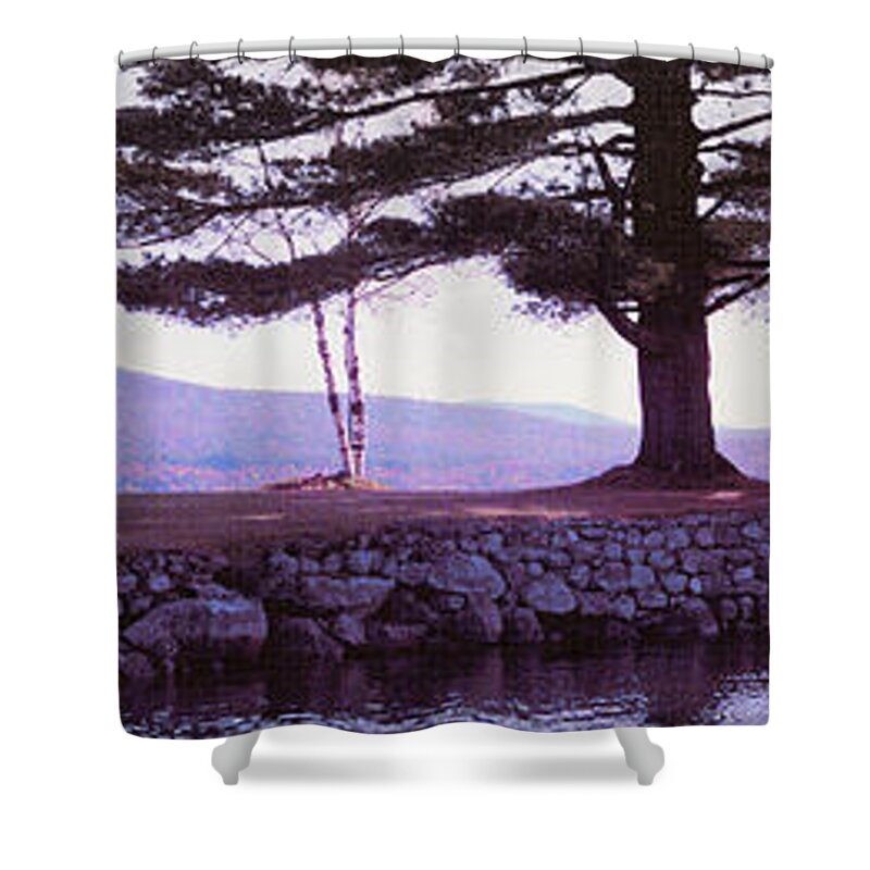 Lake Shower Curtain featuring the photograph Lake Pleasant by Peter Rashford