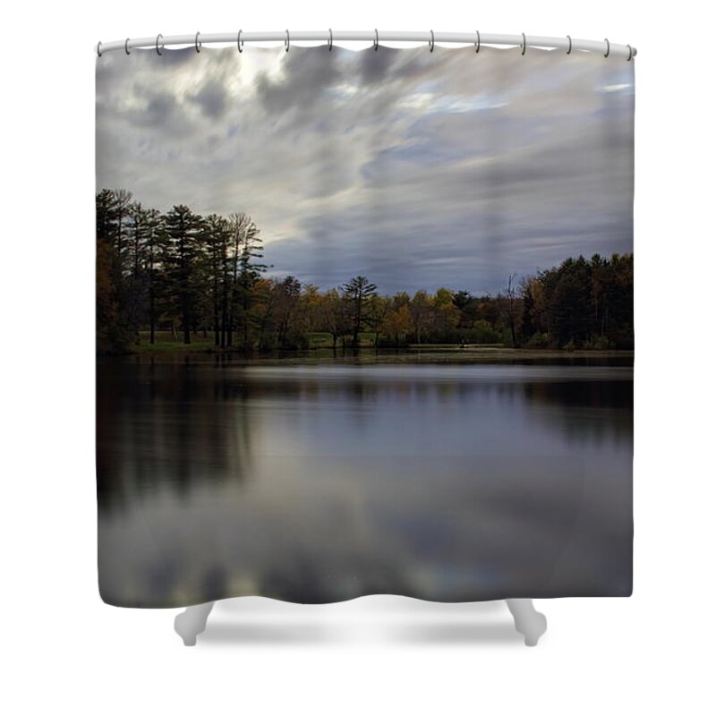 Wausau Shower Curtain featuring the photograph Lake Wausau's Bluegill Bay Park by Dale Kauzlaric