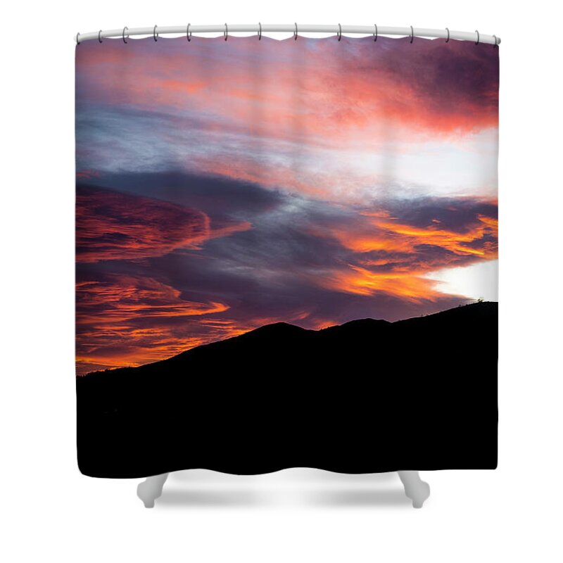 Scenics Shower Curtain featuring the photograph Landscape In Asturias by Carlos Sanchez Pereyra
