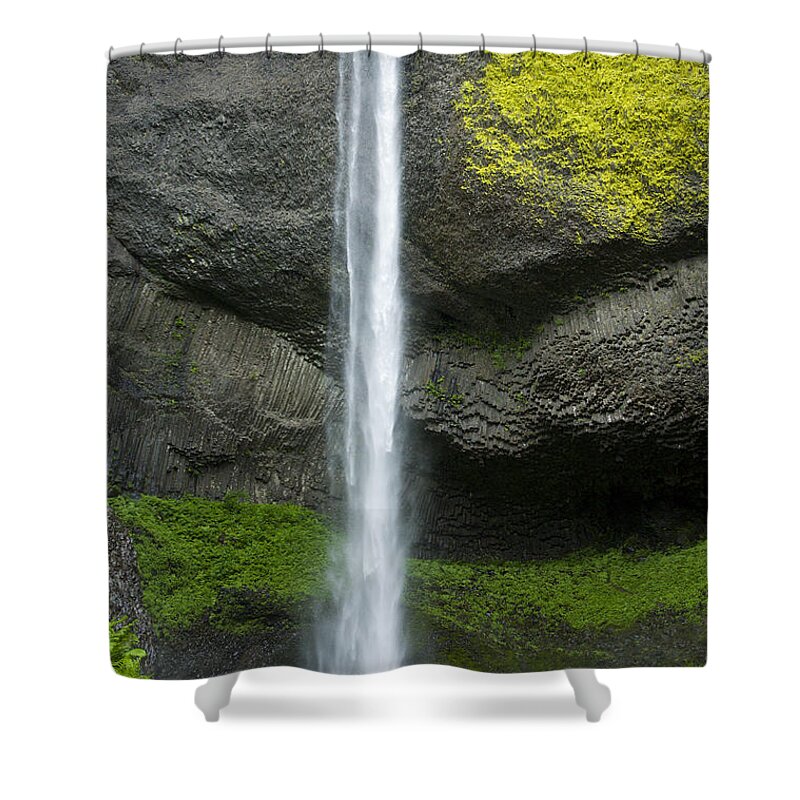 Waterfall Shower Curtain featuring the photograph Latourelle Falls by Rich Collins