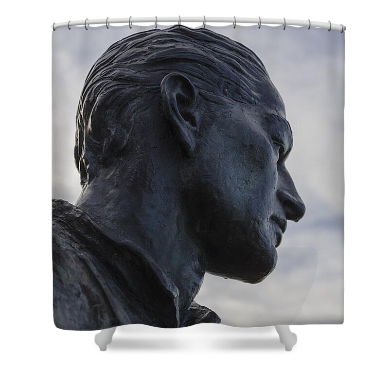 Legacy Shower Curtain featuring the photograph Legacy - Father by Steev Stamford