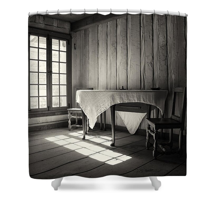 Light Of New Day Shower Curtain featuring the photograph Light of New Day by Rachel Cohen