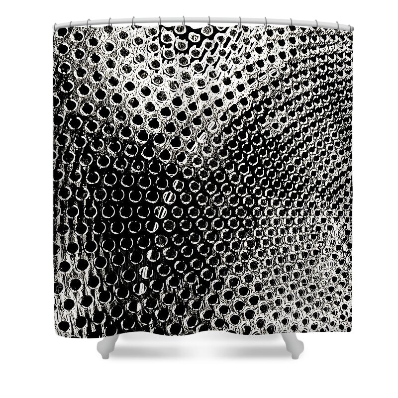 Abstract Shower Curtain featuring the photograph Light of the Air by Fei A