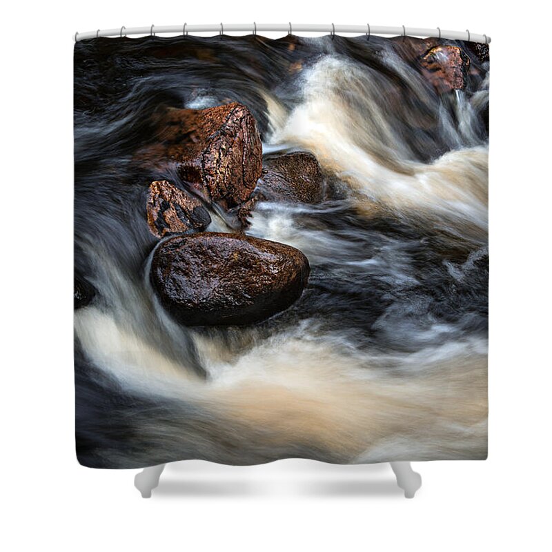 Canada Shower Curtain featuring the photograph Like a Rock by Doug Gibbons