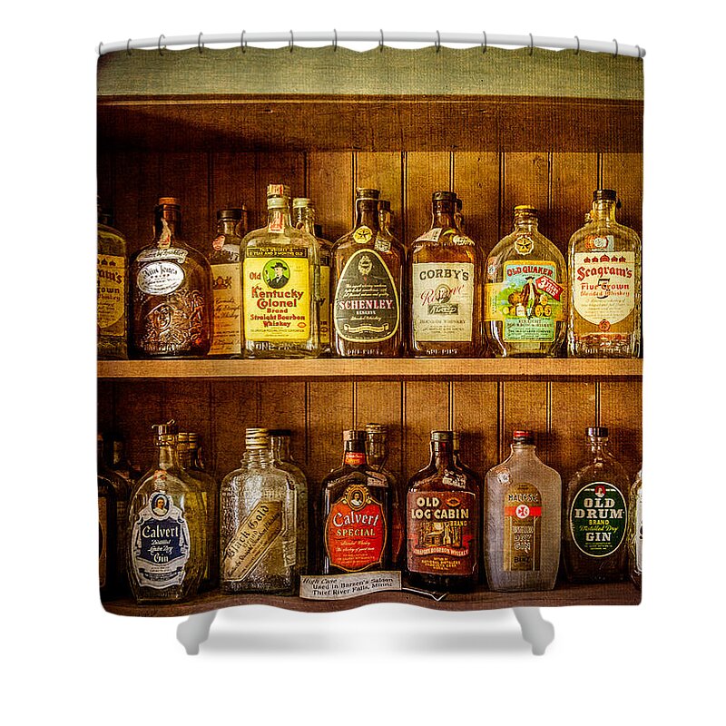 Liquor Cabinet Shower Curtain For Sale By Paul Freidlund