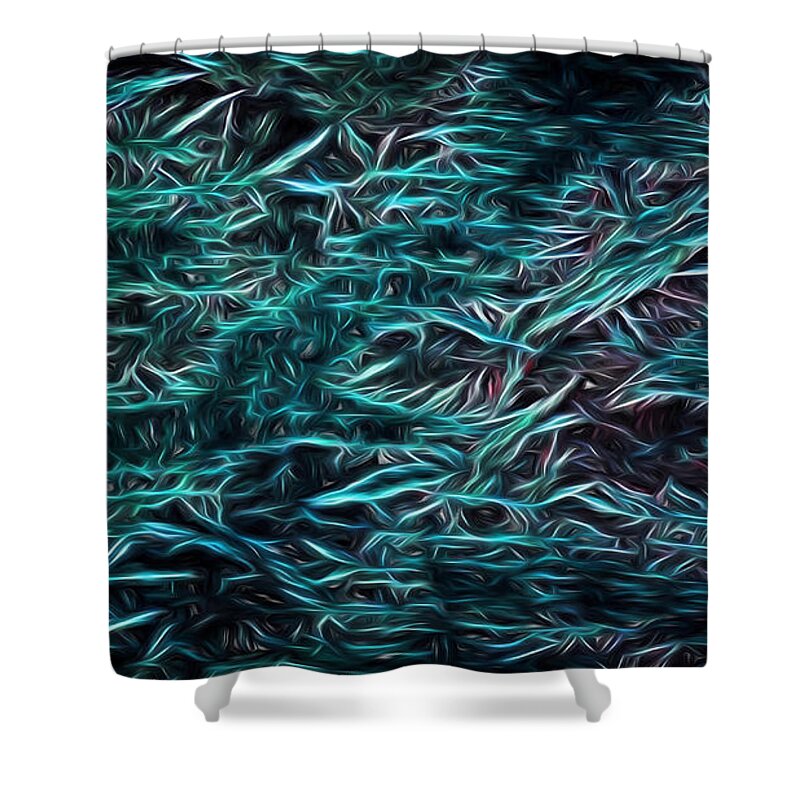 Locomotion Shower Curtain featuring the photograph Locomotion by Steven Richardson