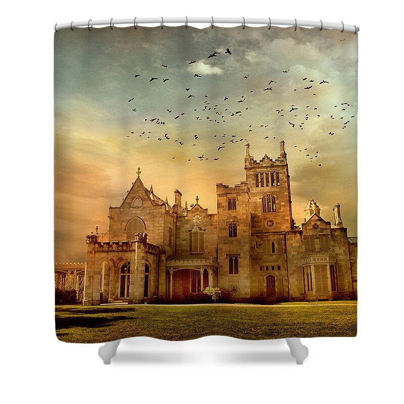 Estate Shower Curtain featuring the photograph Lyndhurst Estate by Jessica Jenney