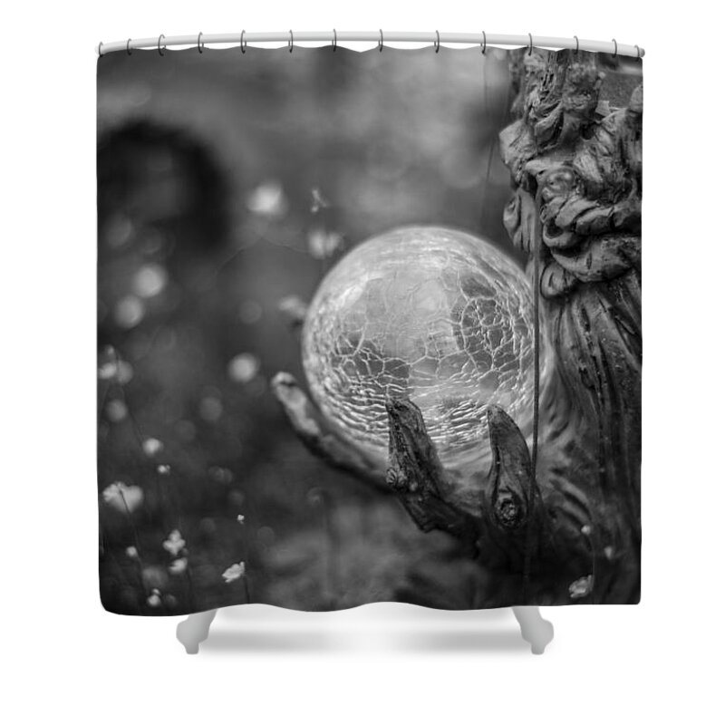 Orb Shower Curtain featuring the photograph Magical Orb by Bryant Coffey