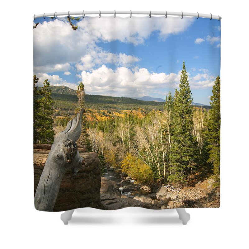 Water Shower Curtain featuring the photograph Magnificent View by Beth Collins