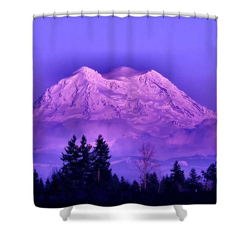 Landscape Shower Curtain featuring the photograph Majestic by Rory Siegel