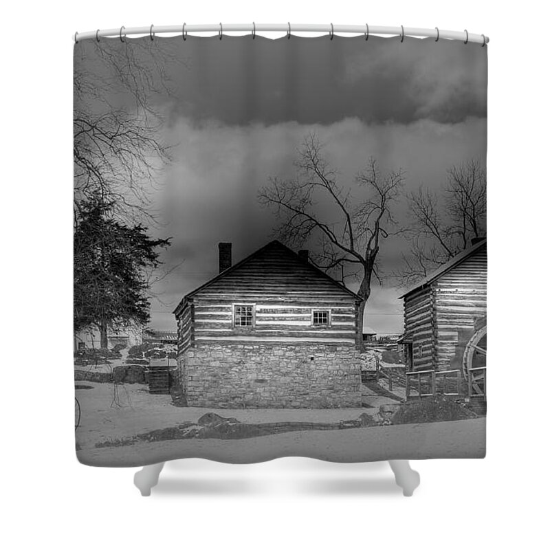 Mccormick Farm Shower Curtain featuring the photograph McCormick farm 2 by Todd Hostetter