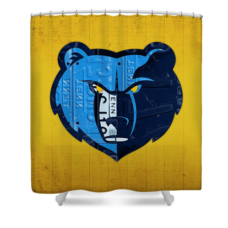 Memphis Grizzlies Shower Curtains