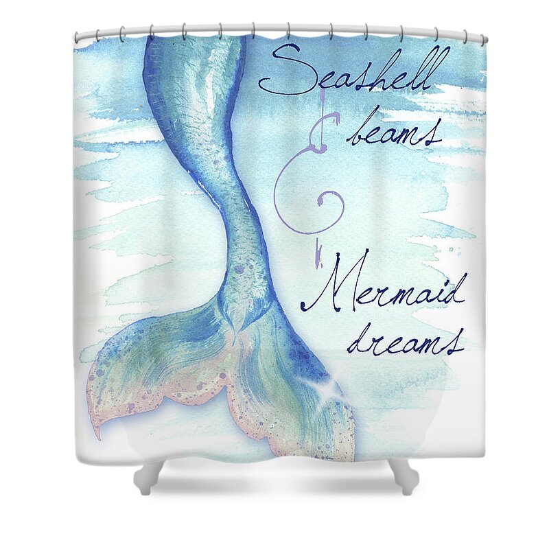 mermaid shower curtain sets