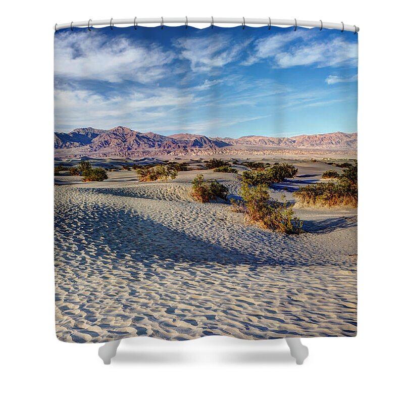 American Shower Curtain featuring the photograph Mesquite Flat Dunes by Heidi Smith