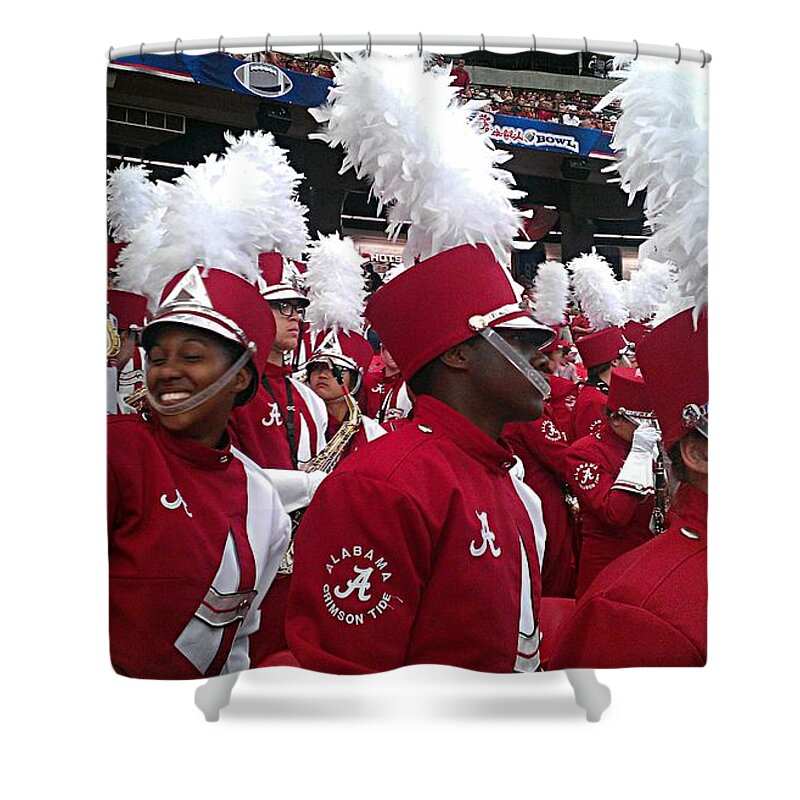 Gameday Shower Curtain featuring the photograph Million Dollar Band by Kenny Glover